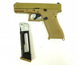 Пистолет пневматический Umarex Glock 19X кал.4,5мм (метал, песок, blowback)